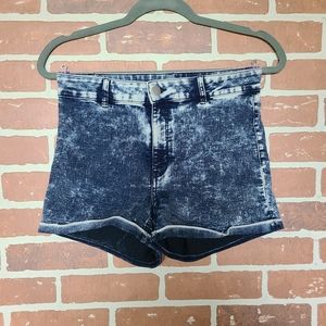 H&M High Rise Denim Shorts